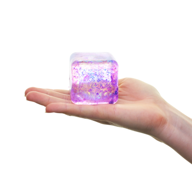 Антистрес іграшки - Іграшка-антистрес YabbaDabba Куб фіолетовий (YD2520/2)#3