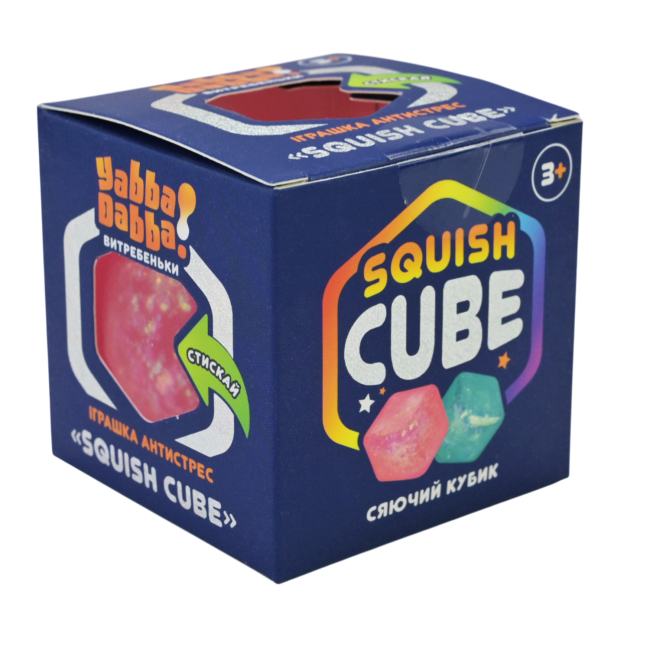 Антистрес іграшки - Іграшка-антистрес YabbaDabba Куб рожевий (YD2520/3)#2