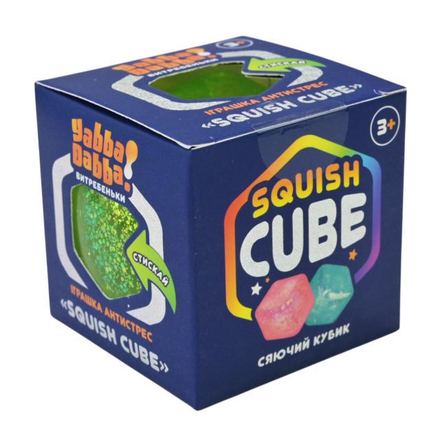 Антистрес іграшки - Іграшка-антистрес YabbaDabba Куб зелений (YD2520/4)#2