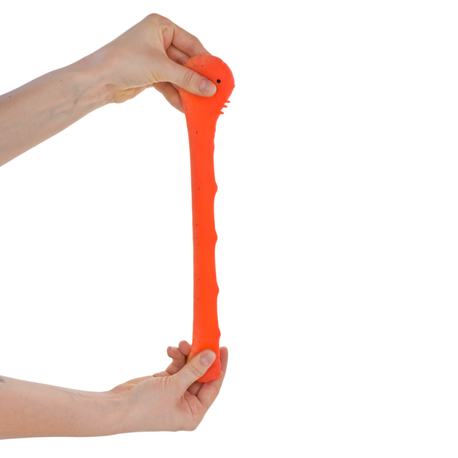 Антистрес іграшки - Іграшка-антистрес YabbaDabba Хробак червоний (YD2527/1)#3