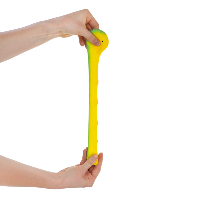 Антистрес іграшки - Іграшка-антистрес YabbaDabba Хробак жовтий з блакитною спинкою (YD2527/3)#3