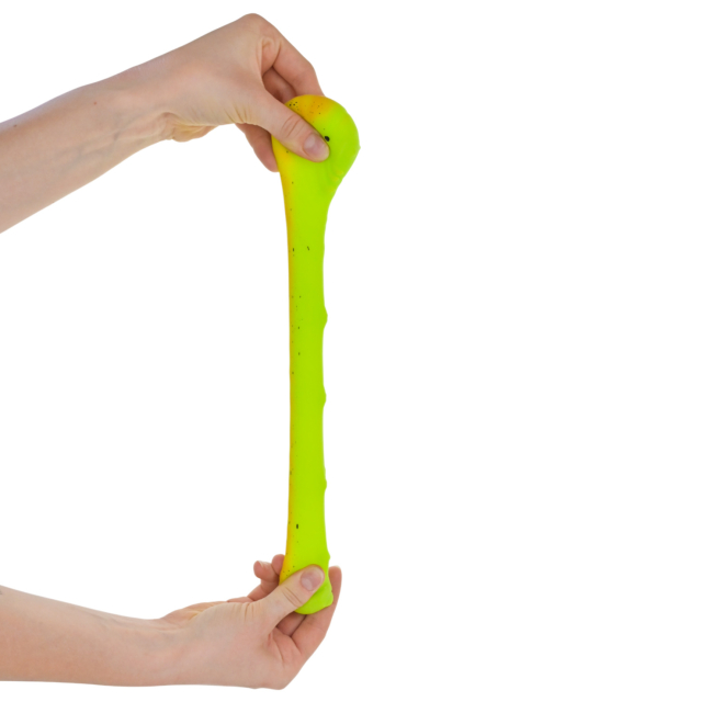 Антистрес іграшки - Іграшка-антистрес YabbaDabba Хробак салатовий з помаранчевою спинкою (YD2527/4)#3