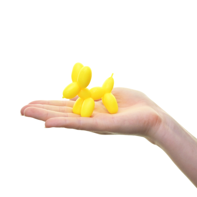 Антистрес іграшки - Іграшка-антистрес YabbaDabba Balloon dog жовта (YD2534/4)#2
