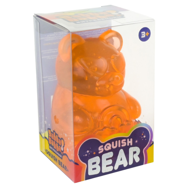 Антистресс игрушки - Игрушка-антистресс YabbaDabba Мишка оранжевый (YD2554/2)#2
