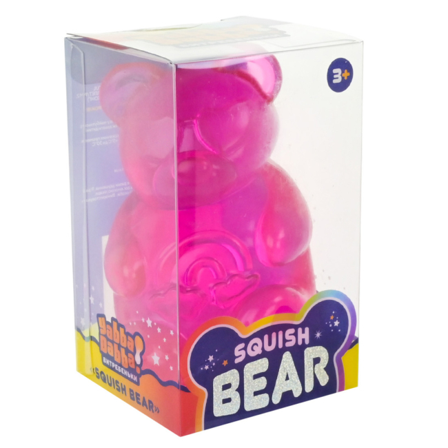 Антистресс игрушки - Игрушка-антистресс YabbaDabba Мишка розовый (YD2554/3)#2