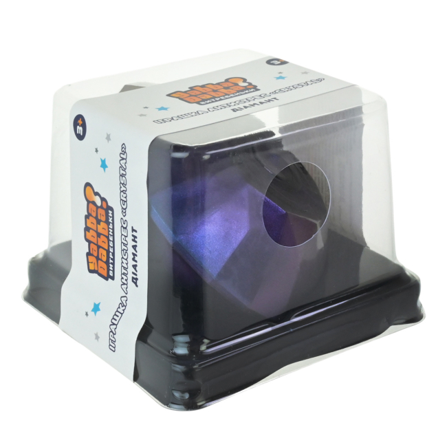 Антистресс игрушки - Игрушка-антистресс YabbaDabba Кристалл темно-фиолетовый (YD2559/1)#2