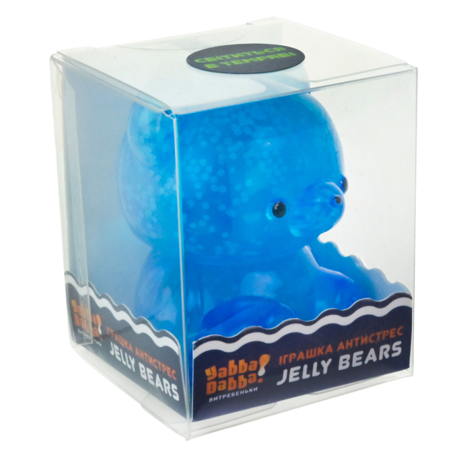 Антистрес іграшки - Іграшка-антистрес YabbaDabba Ведмедик блакитний (YD2560/3)#2