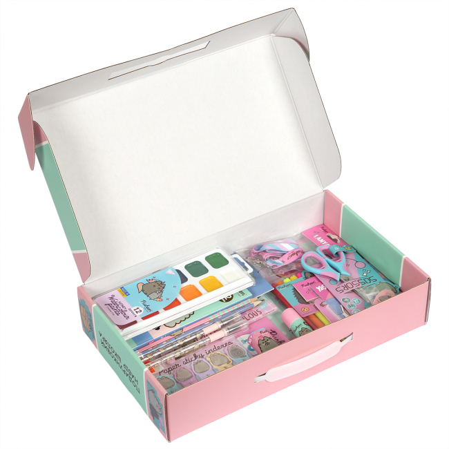 Канцтовары - Набор канцелярии Yes Pusheen №6 26 предметов (450219)#2