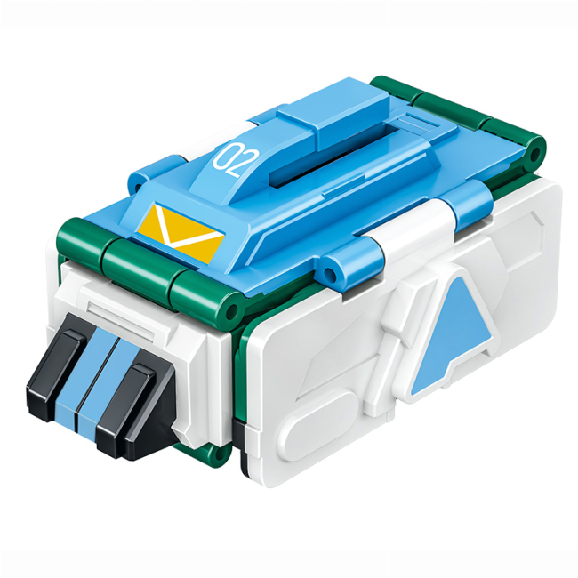 Трансформери - Машинка-трансформер Dinoster Stego jeep 2 в 1 зелена (EU636310R/3)#2