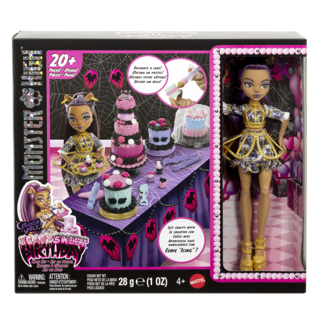 Куклы - Игровой набор Monster High Страшно сладкий день рождения Торт по рецепту Клодин (JBG78)#5