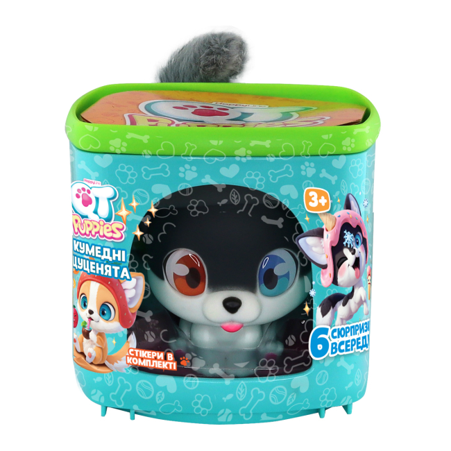 Фигурки животных - Игровой набор QT Puppies Щенок Куки (451000-2)#3