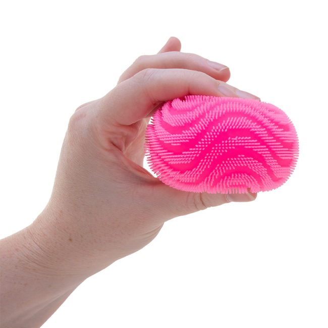 Антистрес іграшки - Іграшка-антистрес NeeDoh Тактильний м'ячик рожевий (WWFZBND/3)#3