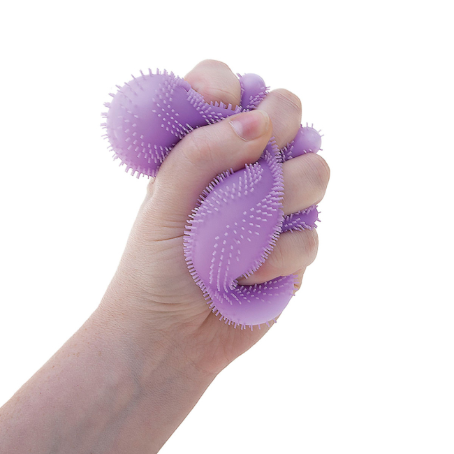 Антистрес іграшки - Іграшка-антистрес NeeDoh Тактильний м'ячик фіолетовий (WWFZBND/4)#3
