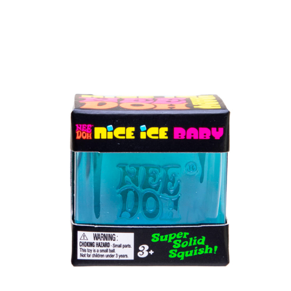 Антистресс игрушки - Игрушка-антистресс NeeDoh Миникубик льда голубой (TSNCBND/3)#2