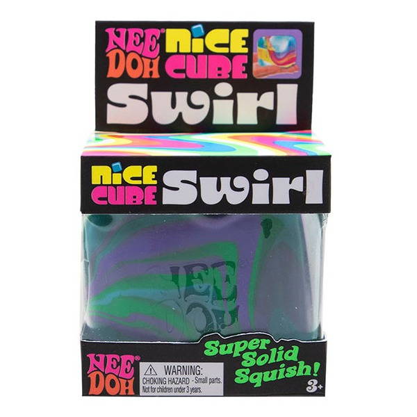 Антистресс игрушки - Игрушка-антистресс NeeDoh Космический кубик сине-зеленый (SWNCBND/1)#2