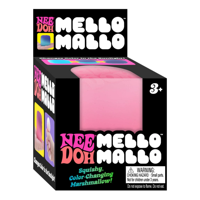 Антистресс игрушки - Игрушка-антистресс NeeDoh Mello Mallo Маршмеллоу розовый (MMND/3)#3