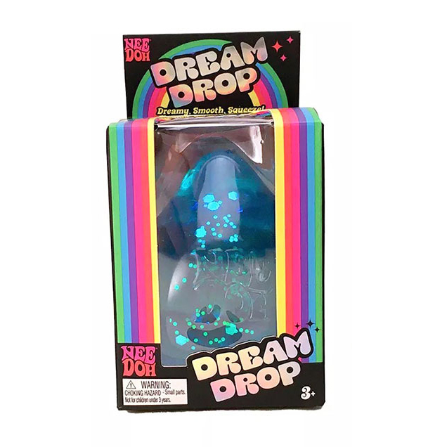 Антистресс игрушки - Игрушка-антистресс NeeDoh Капля релакса голубая (DRDND/3)#3