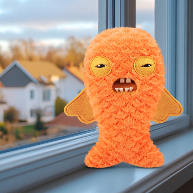 Персонажи мультфильмов - ​Мягкая игрушка Fuggler Золотая Рыбка 24 см (15731M)#4