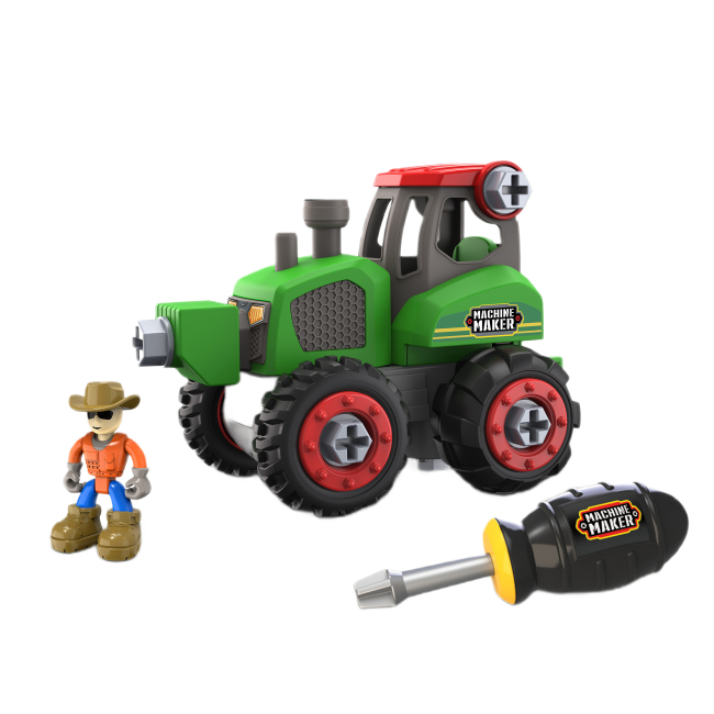 Блокові конструктори - Конструктор Machine maker Farm Vehicles Трактор (40070/2)#2