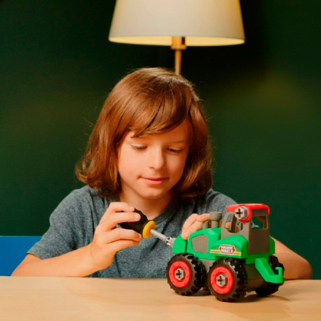 Блокові конструктори - Конструктор Machine maker Farm Vehicles Трактор (40070/2)#6