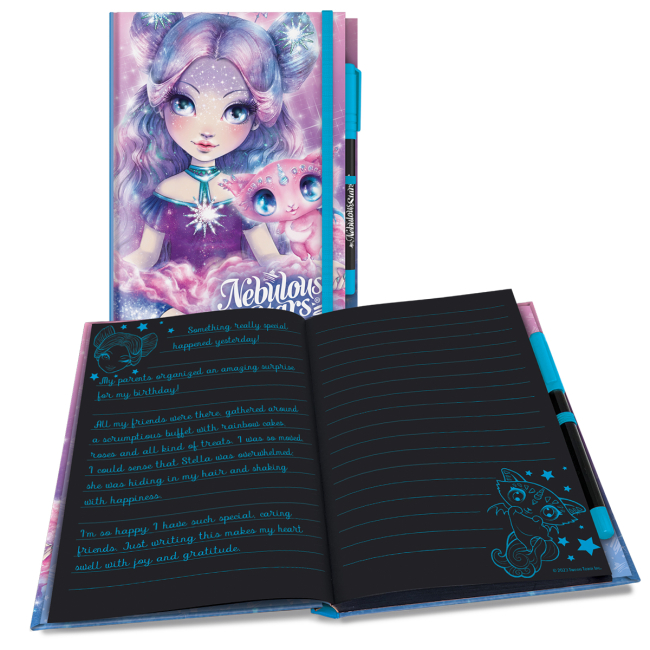 Канцтовары - Блокнот Nebulous stars Черные листы делюкс Небулия (11583/4)#2