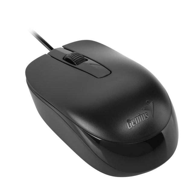 Клавіатура і миші - ​Комплект клавіатура та миша Genius SlimStar C-126 EN/UKR/RU чорний (31330007407)#7