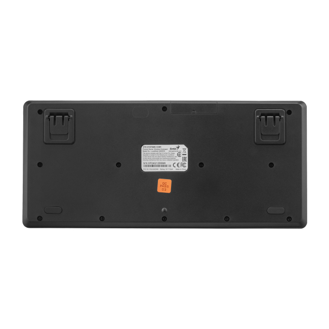 Клавиатура и мыши - Комплект клавиатура и мышь Genius LuxeMate Q-8000 WL EN/UKR черный (31340013414)#3