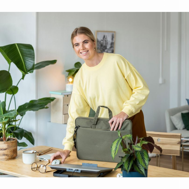 Клавіатура і миші - Мишка Trust Yvi+ Silent ECO WL зелена (24552_TRUST)#9