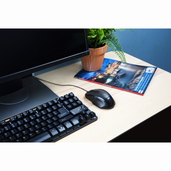 Клавіатура і миші - ​​Мишка Trust Voca USB-A чорна (23650_TRUST)#6