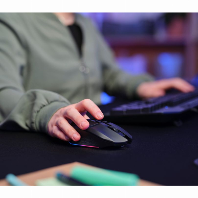 Клавіатура і миші - Мишка Trust GXT 110 Felox WL чорна (25037_TRUST)#6