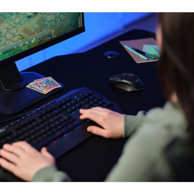 Клавіатура і миші - Мишка Trust GXT 110 Felox WL чорна (25037_TRUST)#9