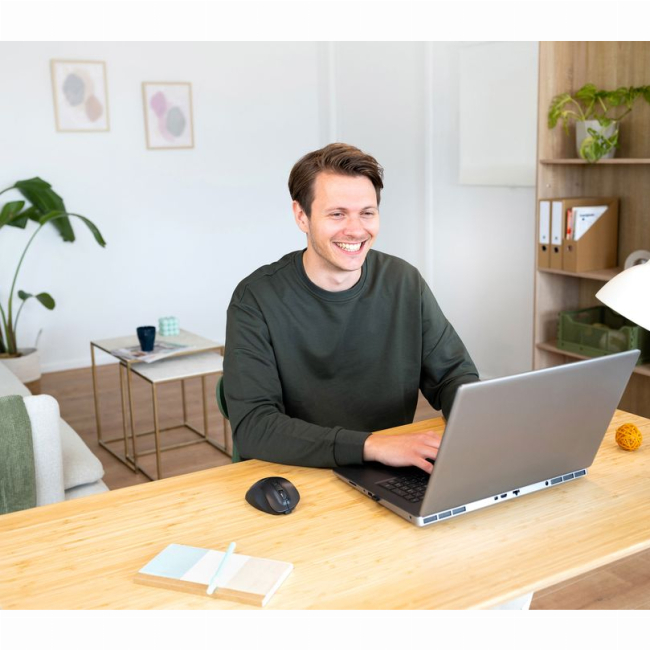 Клавіатура і миші - Мишка Trust Fyda Rechargeable ECO WL чорна (24727_TRUST)#7