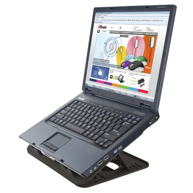 Мебель для геймеров - ​Подставка для ноутбука Trust Cyclone до 16'' черная (17866_TRUST)#5