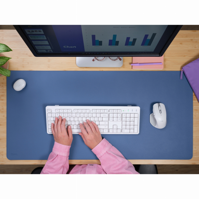 Клавіатура і миші - Ігрова поверхня Trust Benya XXL синя (25480_TRUST)#4