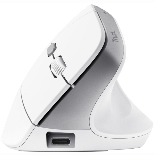 Клавіатура і миші - Мишка Trust Bayo II Ergonomic WL білий (25398_TRUST)#2