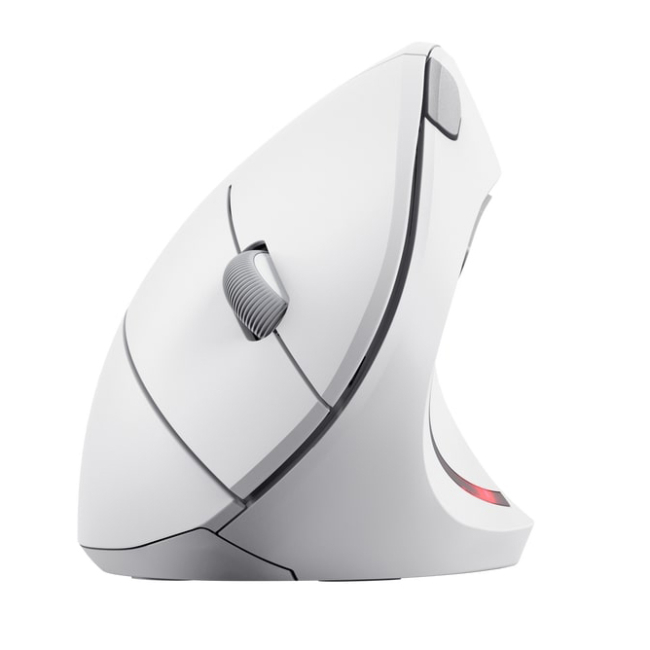 Клавиатура и мыши - Мышка Trust Verto Ergonomic WL белый (25132_TRUST)#2