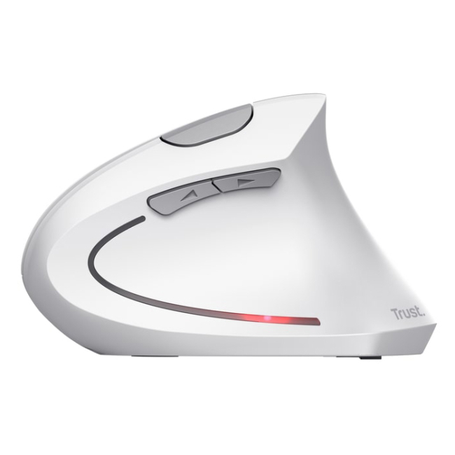 Клавиатура и мыши - Мышка Trust Verto Ergonomic WL белый (25132_TRUST)#5