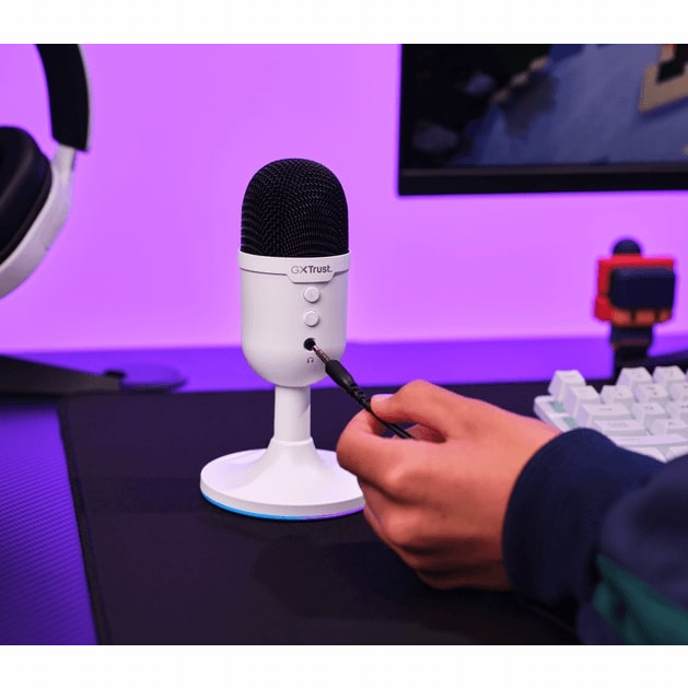 Мікрофони - Мікрофон Trust GXT 234 Yunix USB-A білий (25374_TRUST)#5