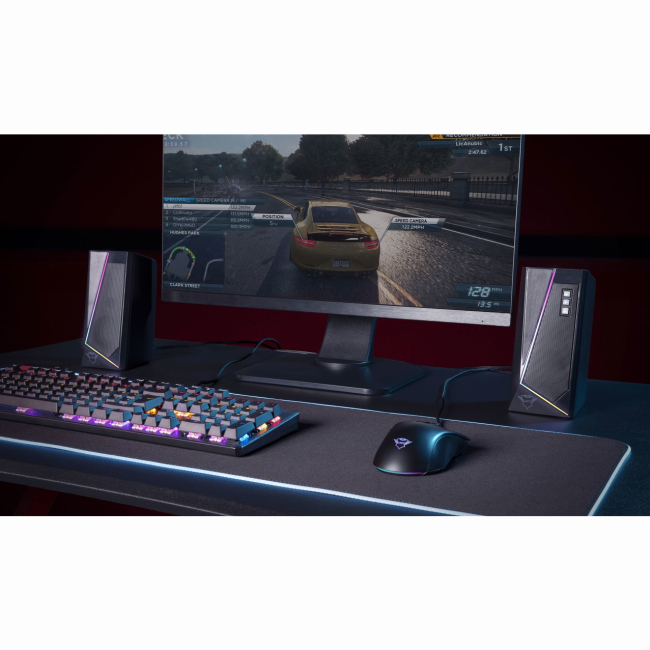 Колонки - Акустична система Trust GXT 609 Zoxa 2.0 USB/AUX RGB чорний (24070_TRUST)#6