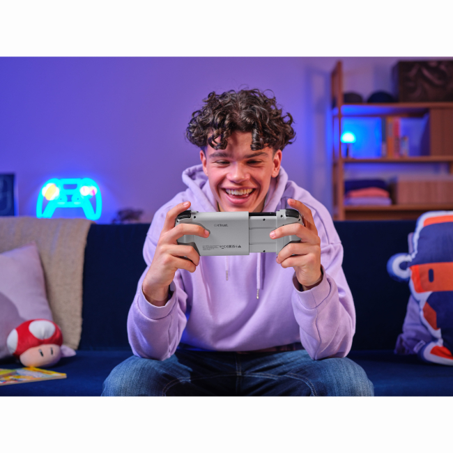 Геймпады - Геймпад Trust GXT 735G Mylox Wireless mobile Gaming Controller BT серый (25649_TRUST)#7