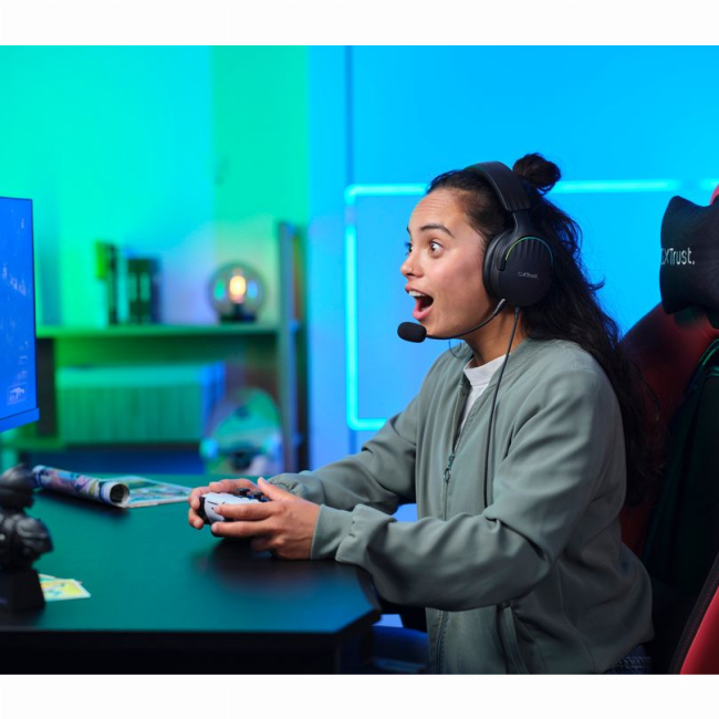 Навушники - Ігрова гарнітура Trust GXT 490 FAYZO 7.1 USB-A 2 м чорний (24900_TRUST)#7