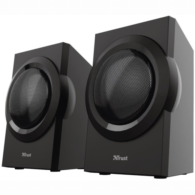 Колонки - Акустическая система Trust Yuri 2.1 60 Вт AUX черный (23696_TRUST)#3