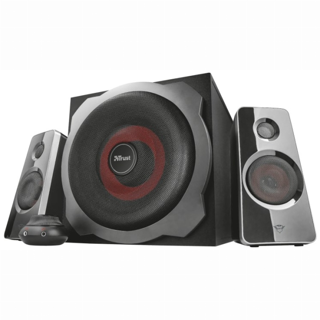 Колонки - Акустическая система Trust 2.1 GXT 38 Tytan ultimate bass speaker set black (19023_TRUST)#3