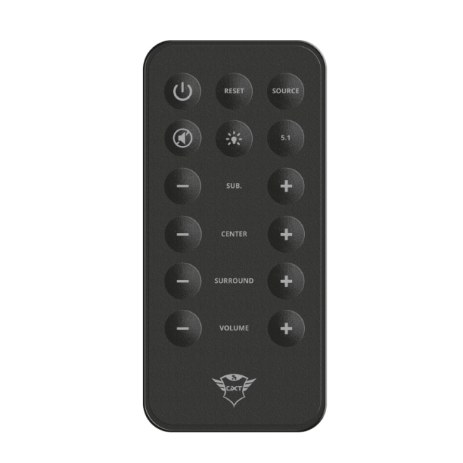 Колонки - Акустическая система Trust GXT 658 Tytan 5.1. 90 Вт AUX черный (21738_TRUST)#4