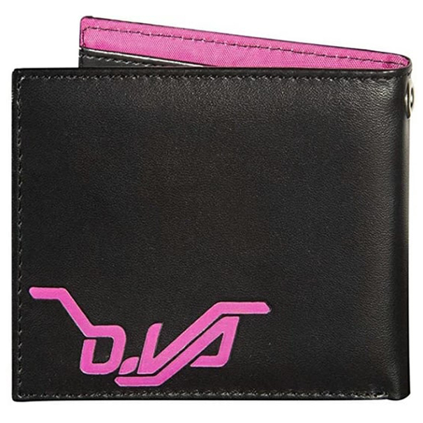 Пенали та гаманці - Гаманець Jinx Overwatch D.Va bi fold graphic wallet N/A Black (JINX-7939)#2