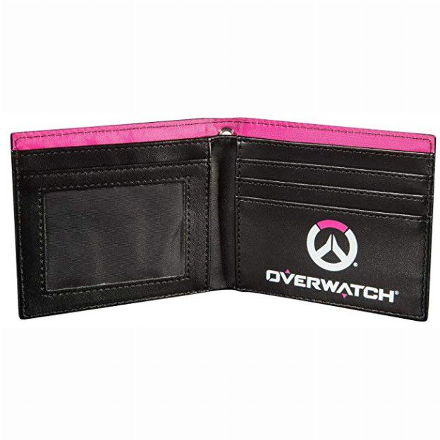 Пенали та гаманці - Гаманець Jinx Overwatch D.Va bi fold graphic wallet N/A Black (JINX-7939)#3