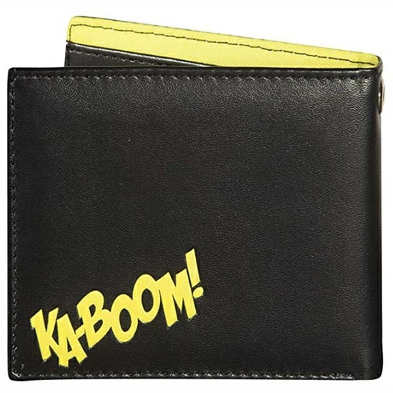 Пенали та гаманці - Гаманець Jinx Overwatch Junkrat bi fold graphic wallet N/A Black (JINX-7940)#2