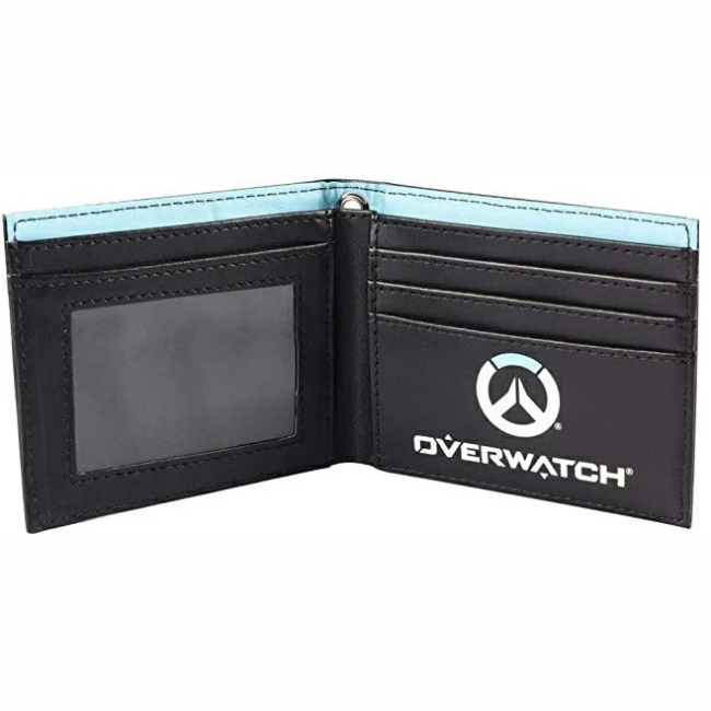 Пенали та гаманці - Гаманець Jinx Overwatch Mei bi-fold wallet N/A Black/Blue (JINX-8625)#3