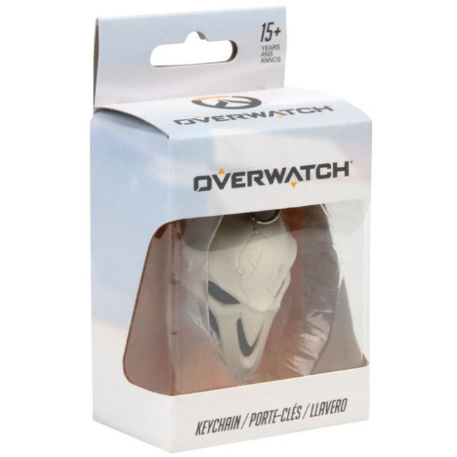 Брелоки - Брелок Jinx Overwatch reaper mask 3D charm N/A White (JINX-7863)#2