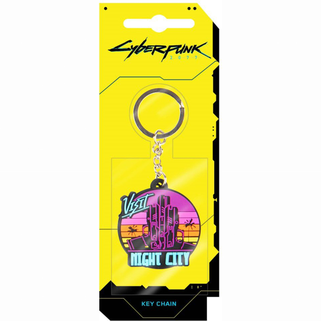 Брелоки - Брелок Jinx Cyberpunk 2077 Visit night city (JINX-10764)#2
